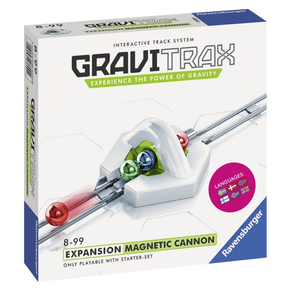 GraviTrax Magnetic Cannon modul till kulbanesystem