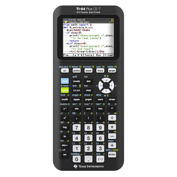 Texas Instruments TI-84 Plus CE-T Python Edition Miniräknare