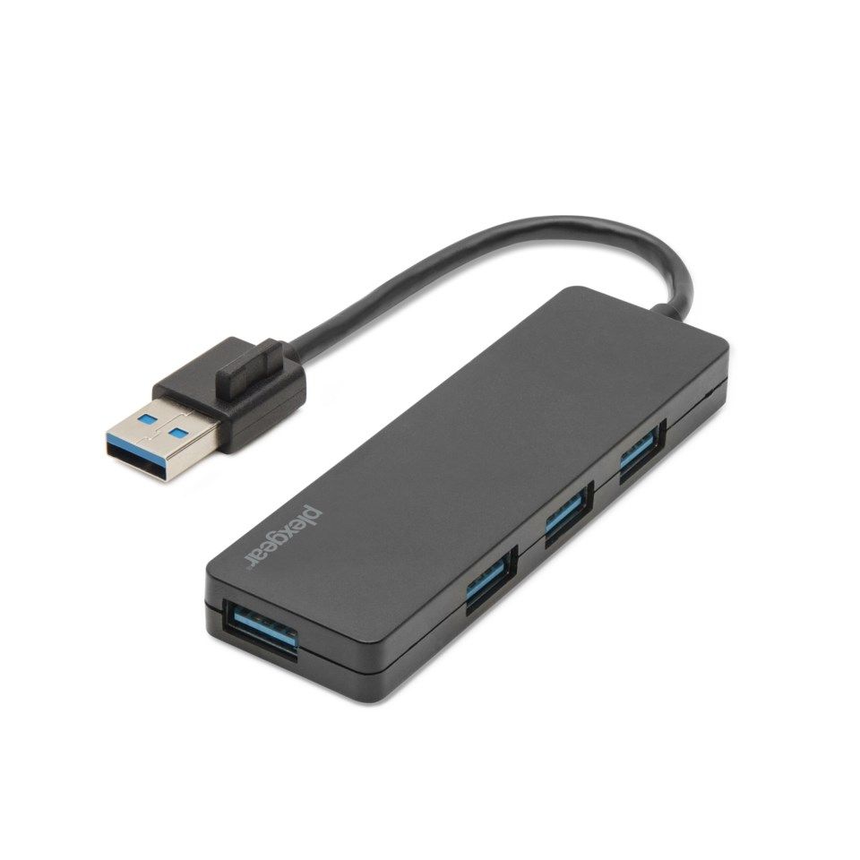 Plexgear Portable 420 USB 3.0-hubb 4-vägs