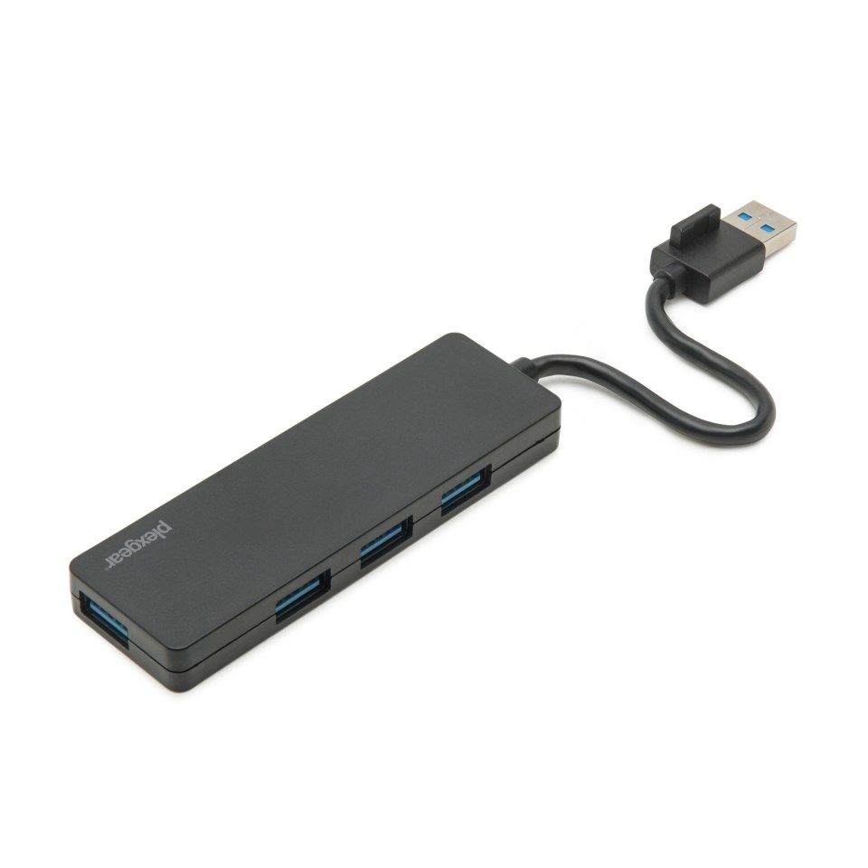 Plexgear Portable 420 USB 5 Gb/s-hub 4-veis