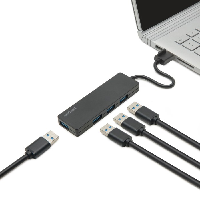 Plexgear Portable 420 USB 3.0-hubb 4-vägs