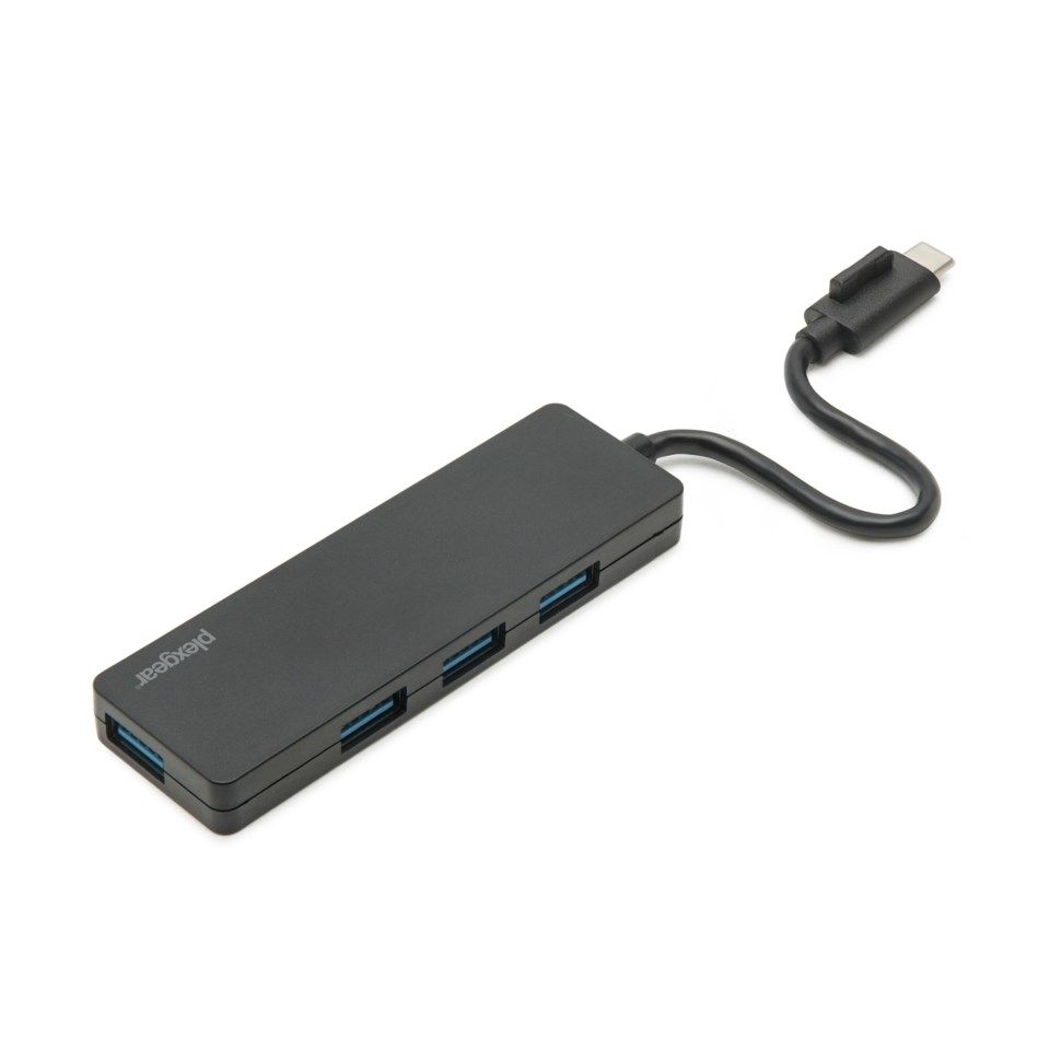 Plexgear Portable 440 USB-C-hub 4-veis