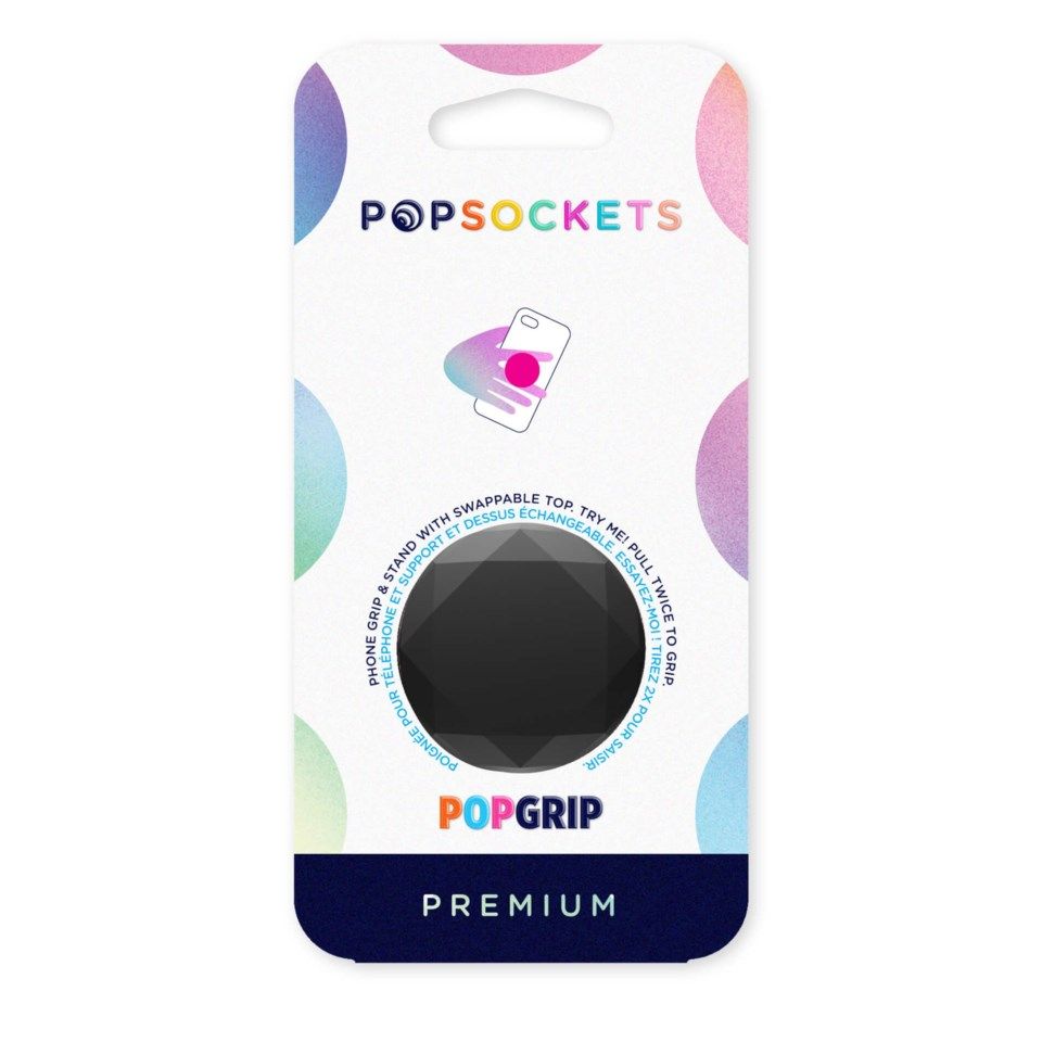 Popsockets Premium Grep for mobil Metalldiamant