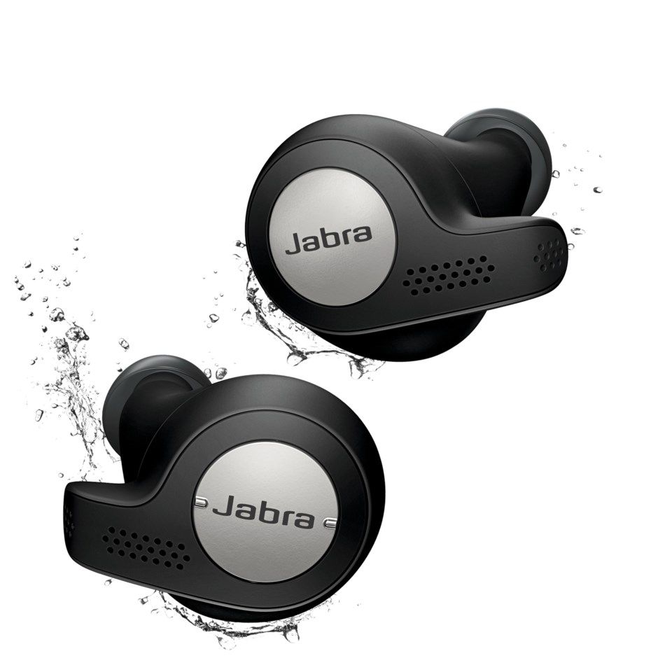 Jabra Elite Active 65t trådlösa hörlurar Svart/Silver