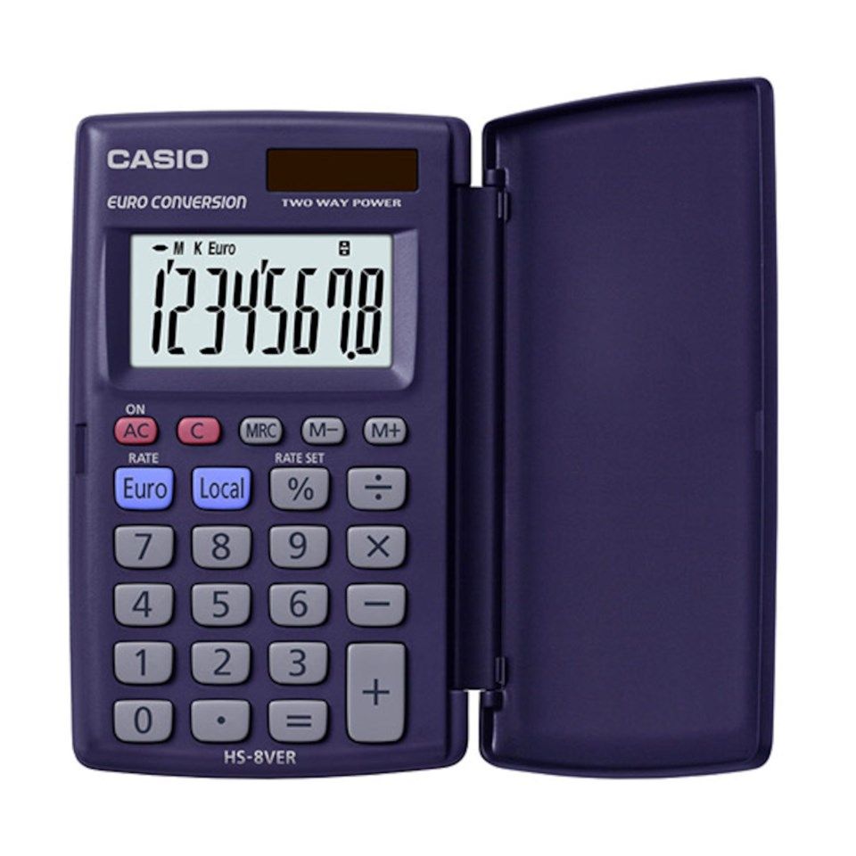 Casio HS-8VER Miniräknare