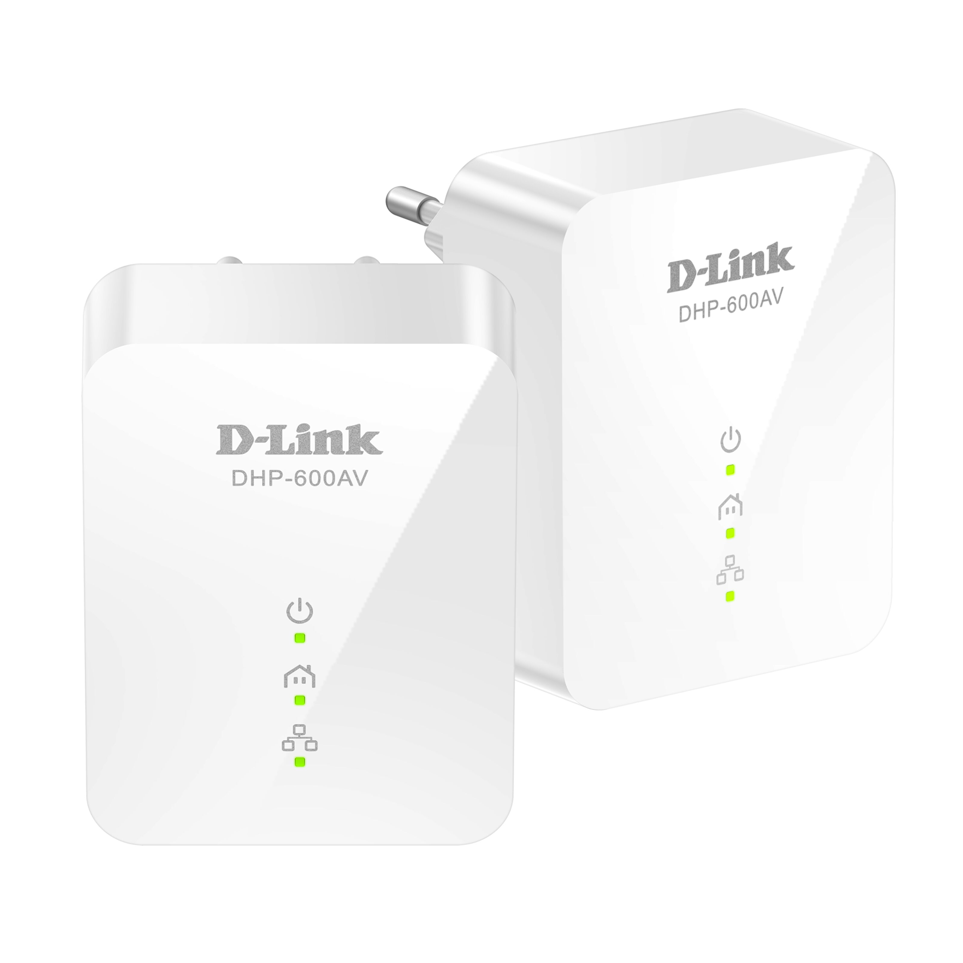 D Link Dhp 601av Homeplug 1 Gb S 2 Pk Homeplug Kjell Com