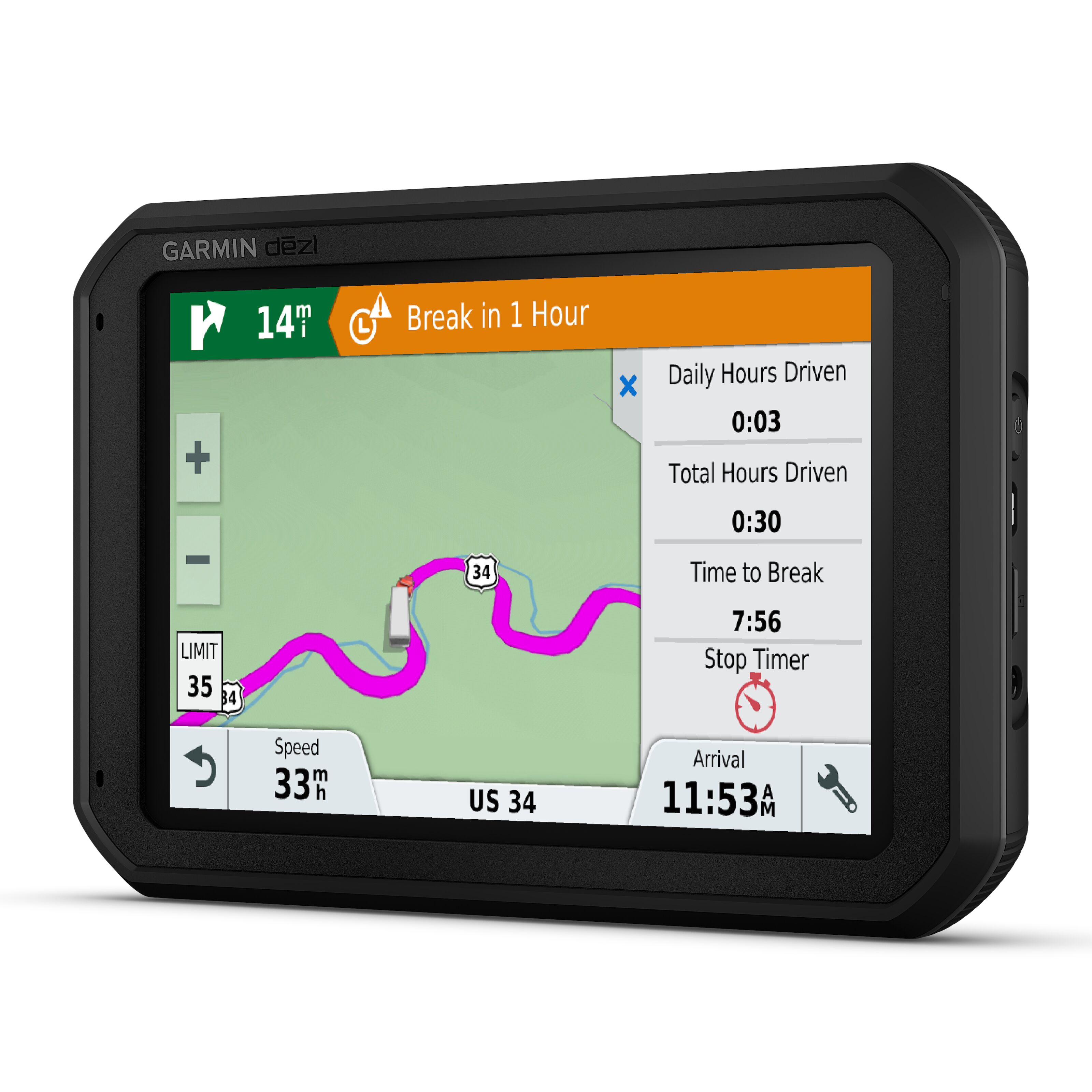 gps garmin dezl 780 truck