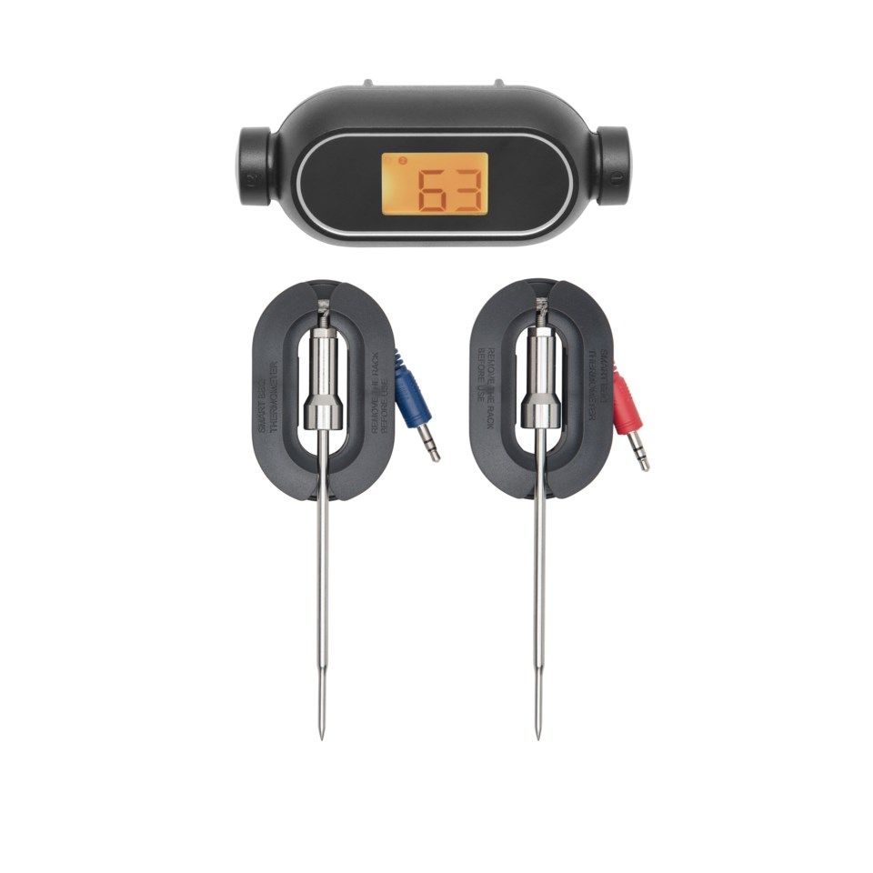 Rubicson Trådlös grilltermometer med Bluetooth och dubbla mätprober