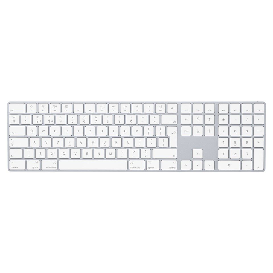 Apple Magic Keyboard med talltastatur