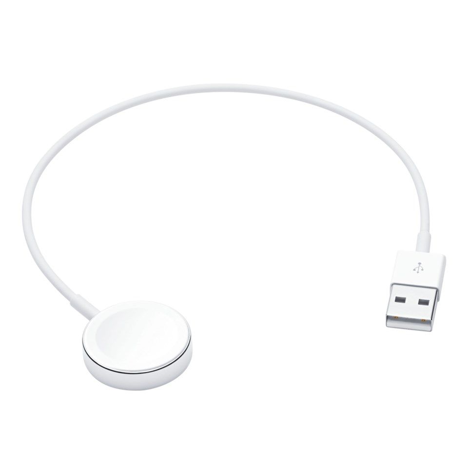 Apple Magnetisk ladekabel-til-USB-kabel for Apple Watch 0,3 m