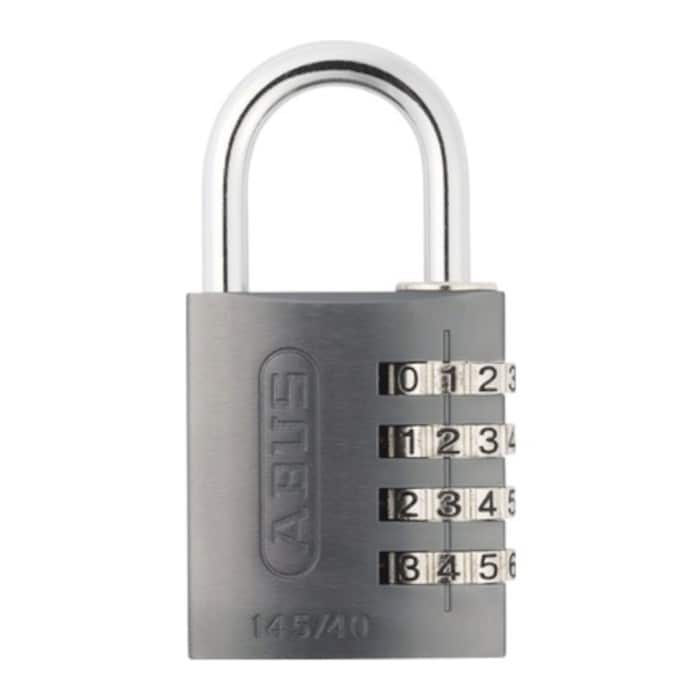 Abus Kombinationslås 40 mm Silver