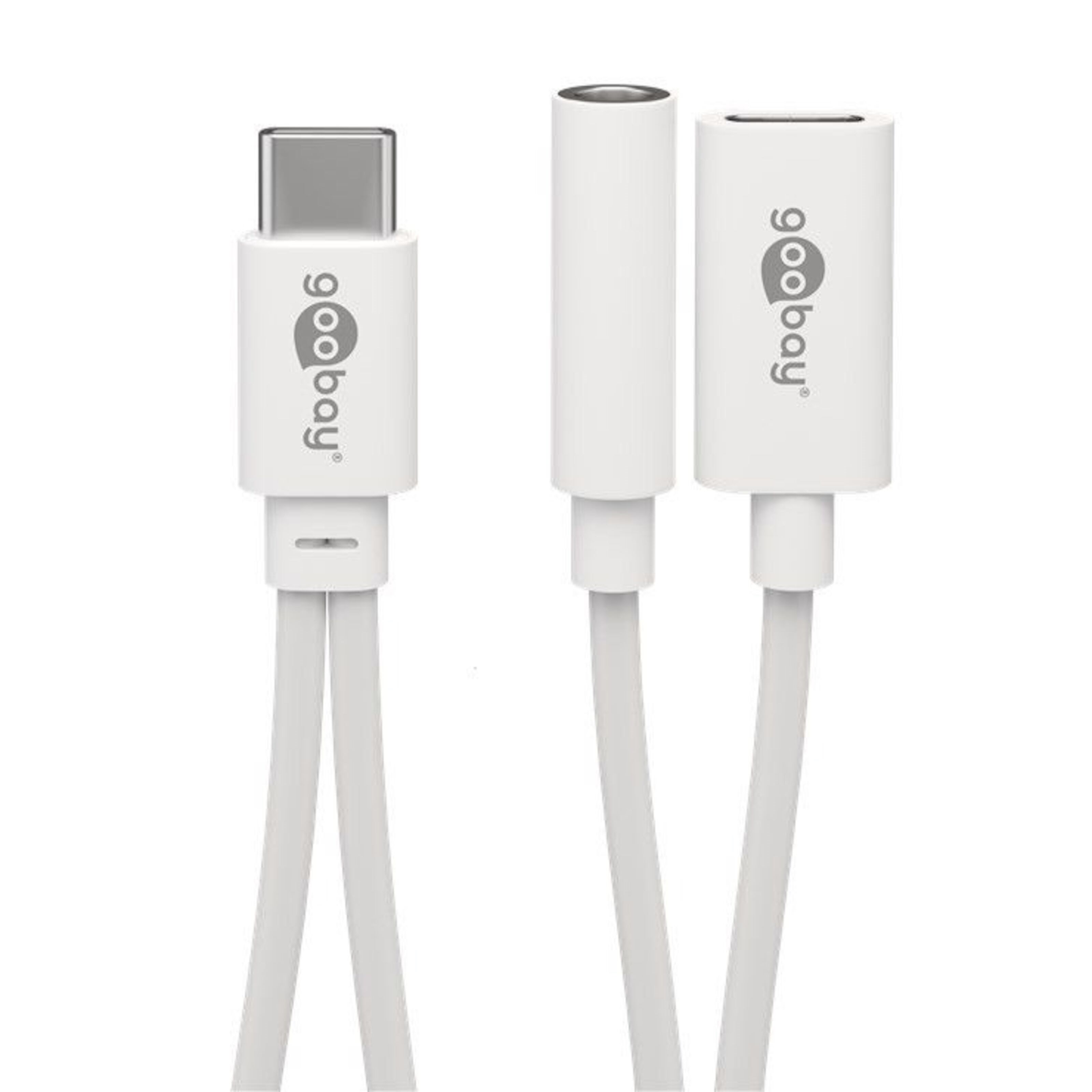 USB C till 3,5 mm Audio Adapter och USB C laddare 2 in 1 USB C till 3,5 mm Audio Adapter och USB C laddare 2 in 1