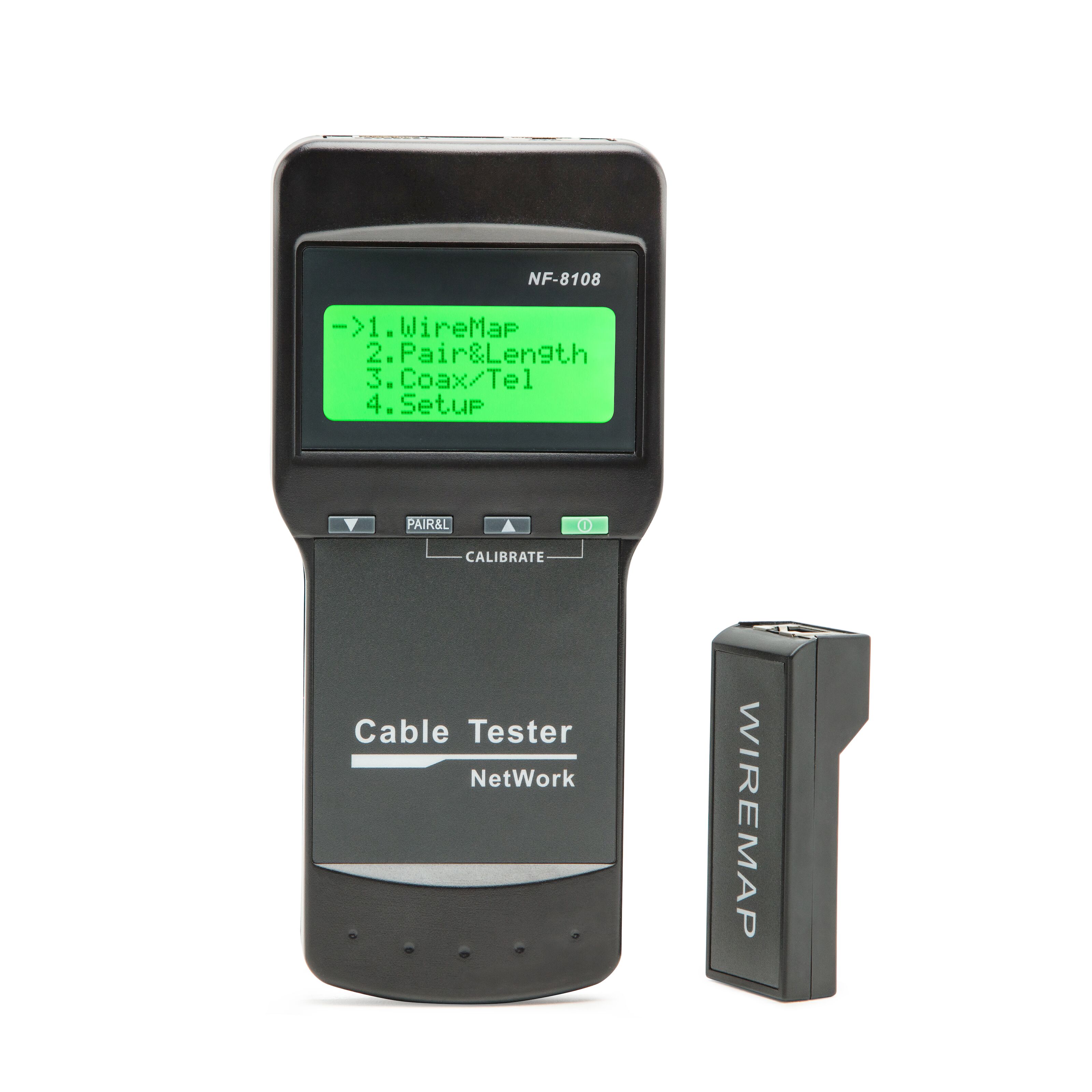 Luxorparts Kabeltester med LCD for nettverkskabel
