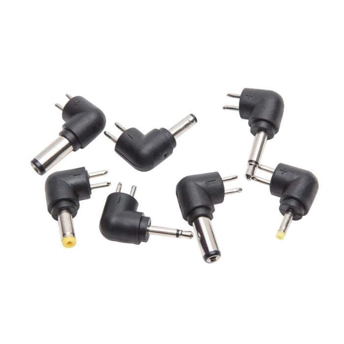 Luxorparts 7 DC-pluggar O-dapt