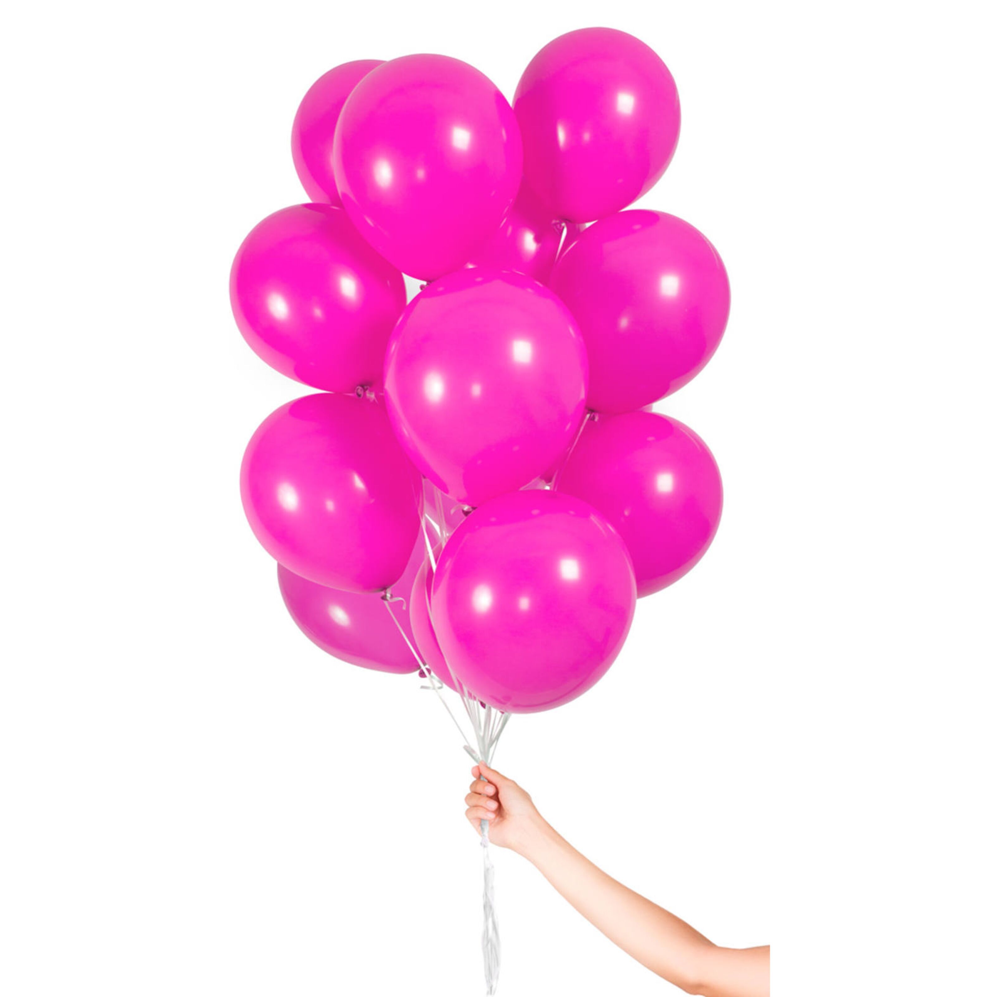 Ballon métallique violet foncé, 30cm (x25) REF/BALC18