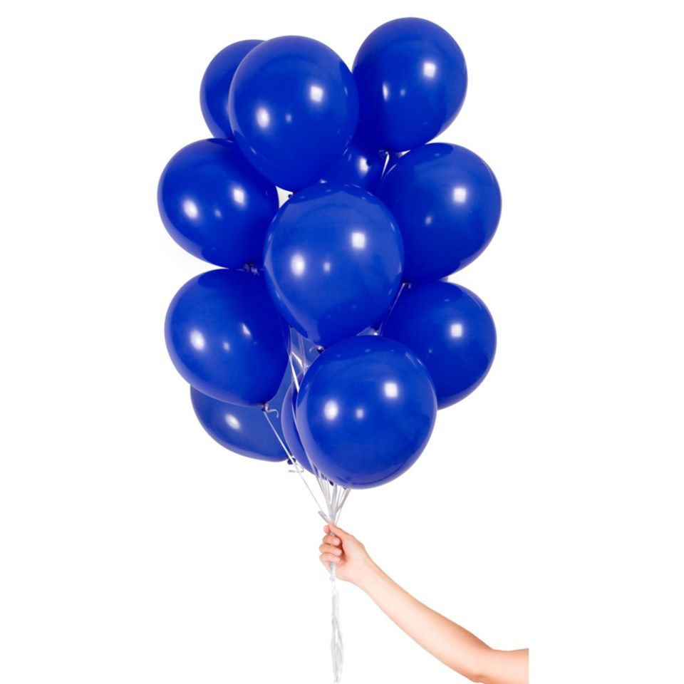 Ballonger 30-pk. Mørkblå