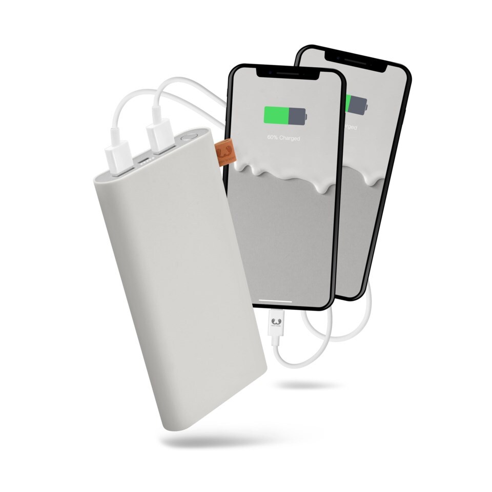 Fresh n Rebel Powerbank 12000 mAh Grå