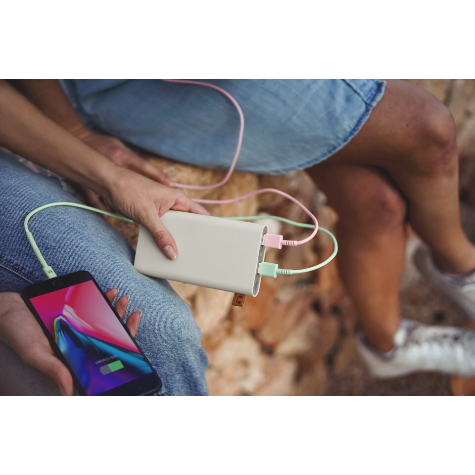 Fresh n Rebel Powerbank 12000 mAh Grå