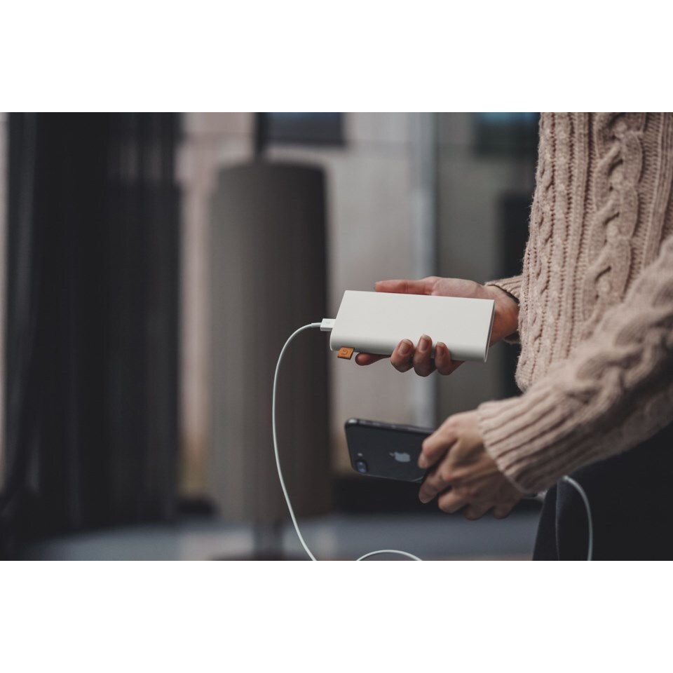 Fresh n Rebel Powerbank 12000 mAh Grå