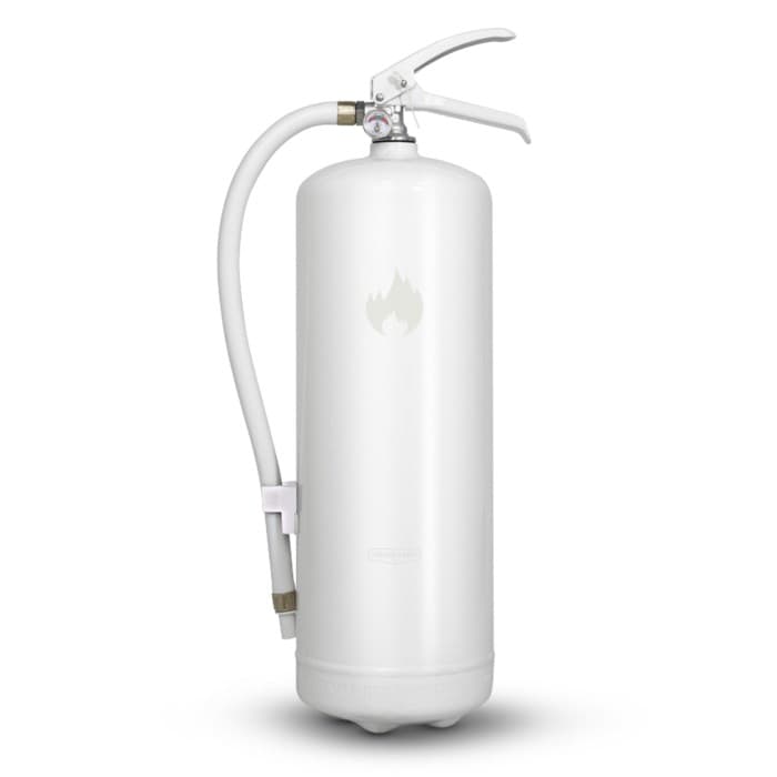 Housegard Brandsläckare Design Edition med pulver 6 kg Vit