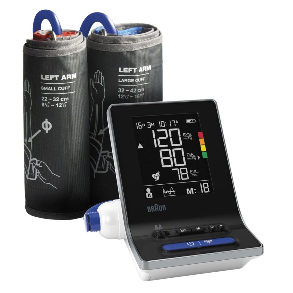 Braun ExactFit 3 Blodtrycksmätare för överarm