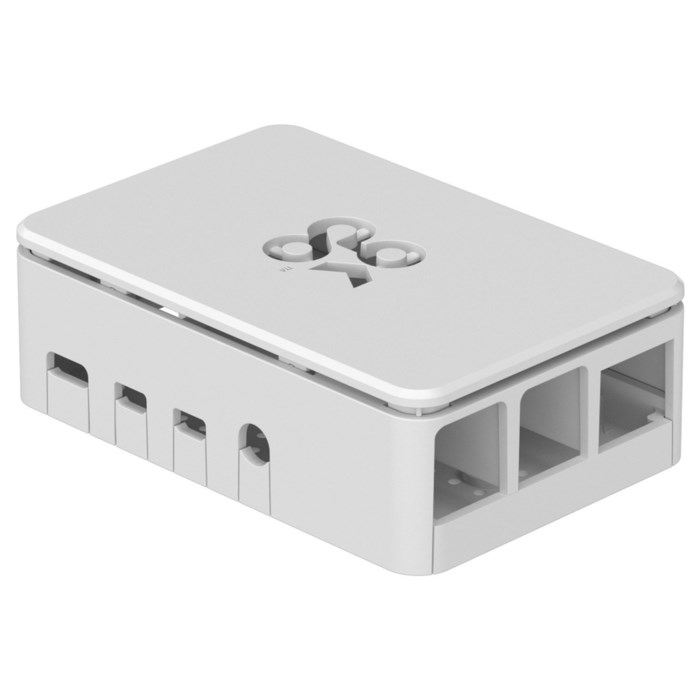 Chassi för Raspberry Pi 4 Model B Vit