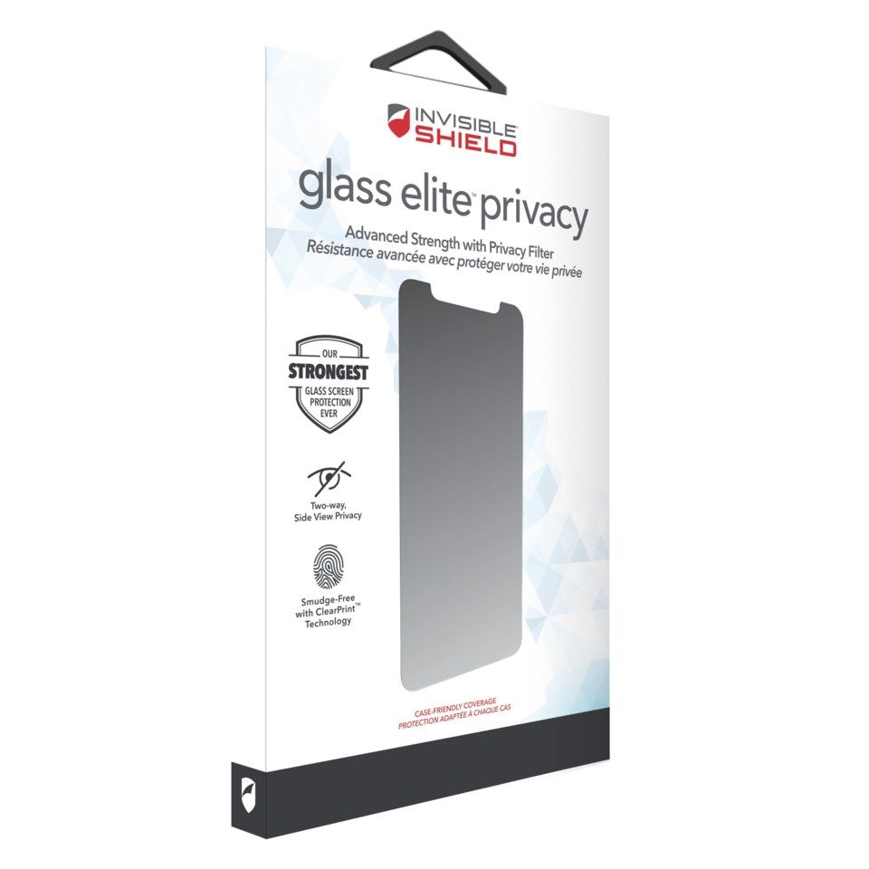 Invisible Shield Glass Elite Privacy Skärmskydd för iPhone 11 Pro Max