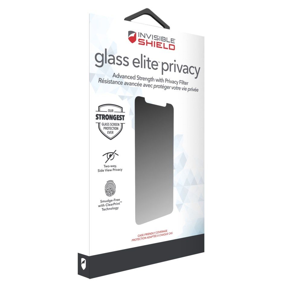 Invisible Shield Glass Elite Privacy Skjermbeskytter for iPhone 11