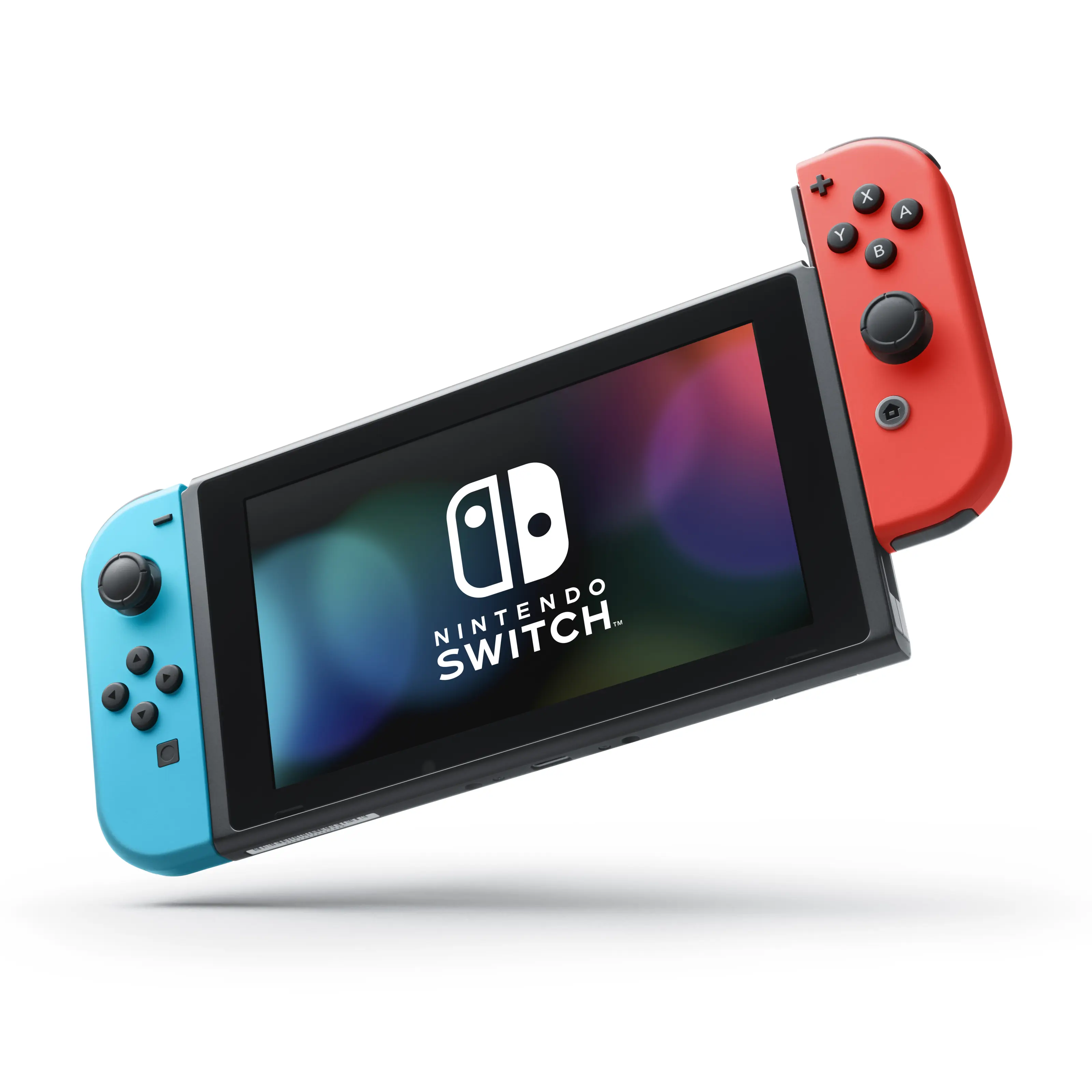 Nintendo Switch (2019) Spillkonsoll 6,2” Rød/Blå | Kjell & Company
