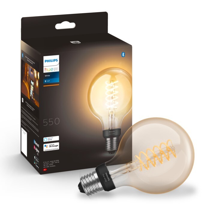 Philips Hue Filament G93 Smart LED-lampa E27 550 lm