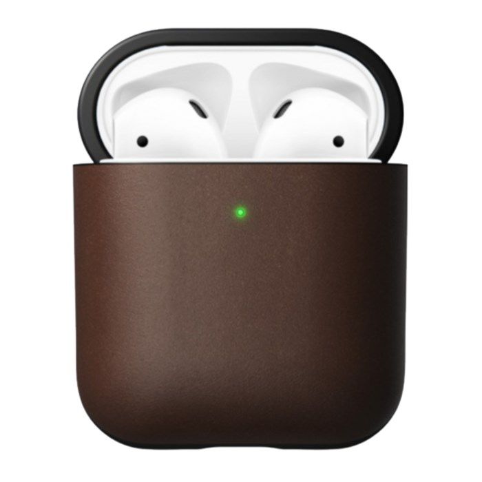 Nomad Rugged Airpods-fodral Brun
