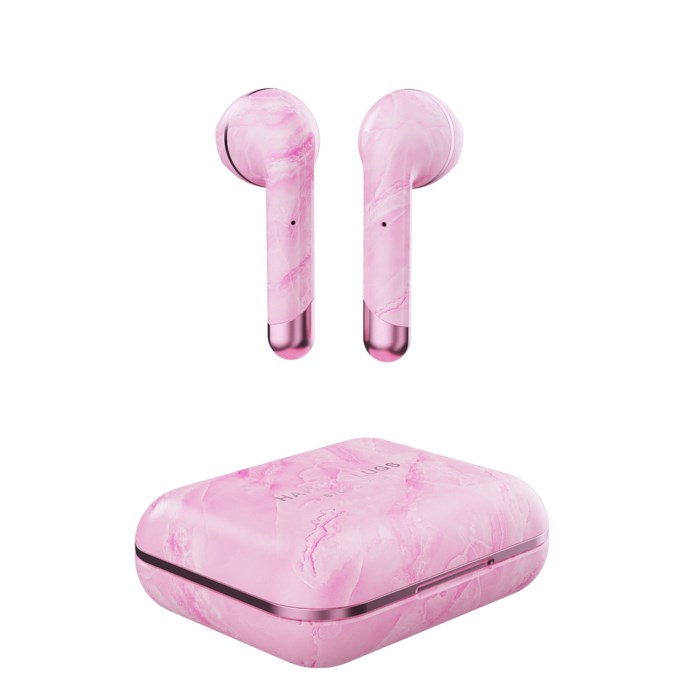 Happy Plugs Air 1 Trådløst headset Rosa marmor