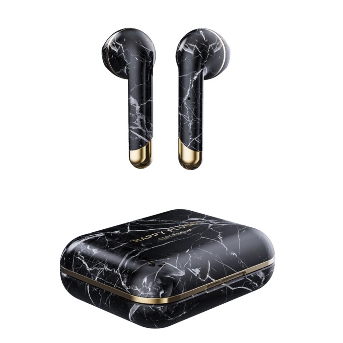 Happy Plugs Air 1 Trådløst headset Svart marmor
