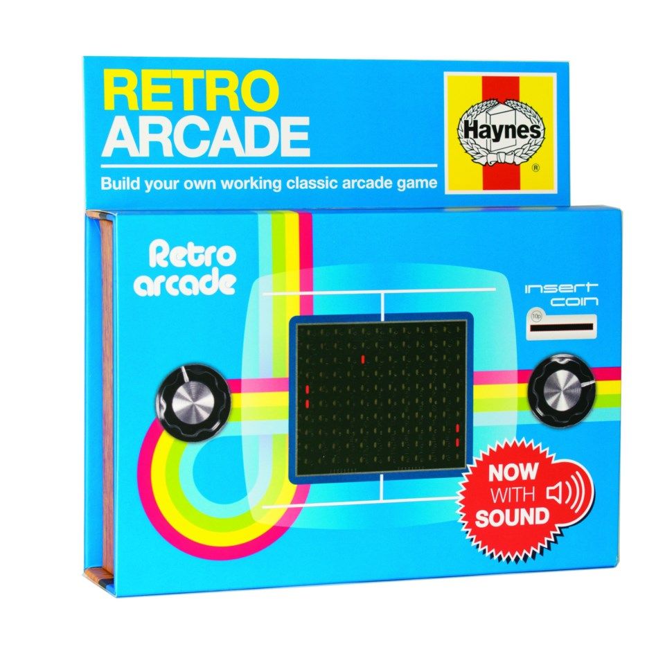 Haynes Retro Arcade Byggsats för arkadspel