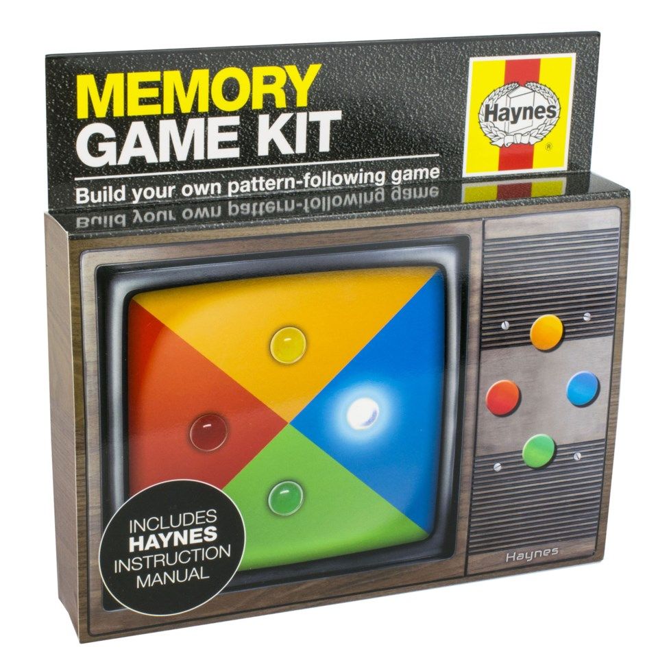 Haynes Memory Game Byggesett for spill som trener minnet