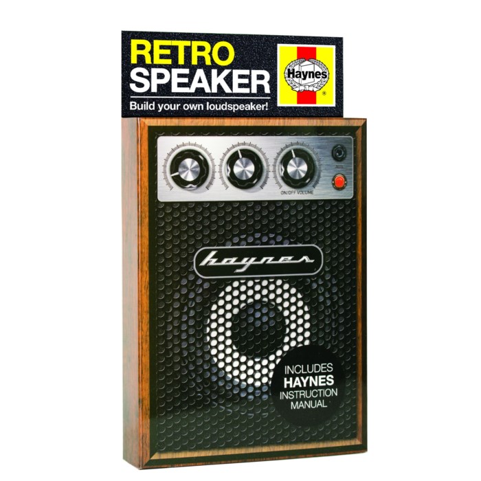 Haynes Retro Speaker Byggsats för högtalare