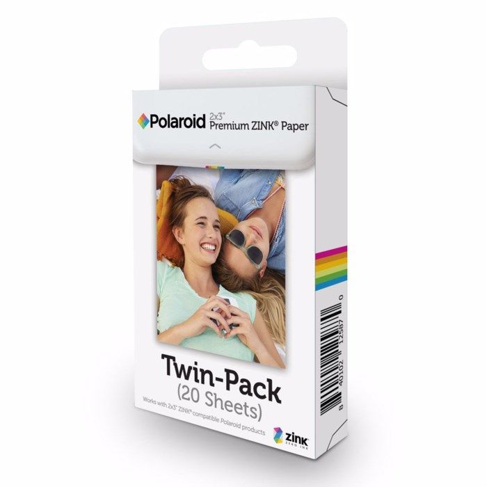 Polaroid Zink-papper till fotoskrivare 20-pack