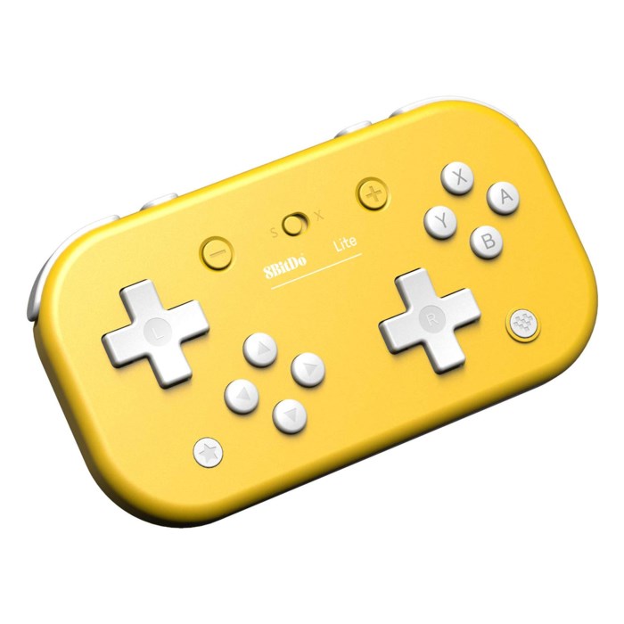 8Bitdo Lite Bluetooth Handkontroll Gul