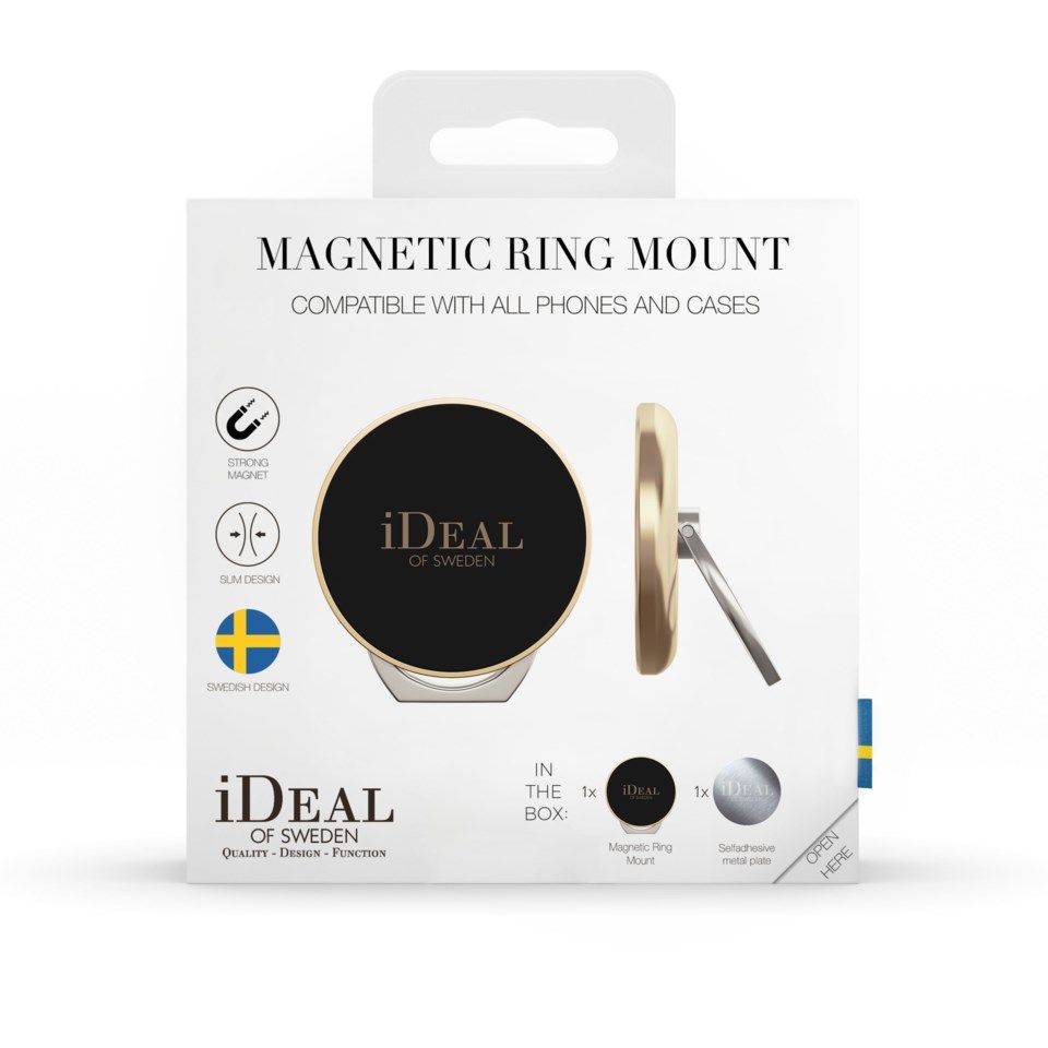 IDEAL OF SWEDEN Mobilhållare med ring Guld