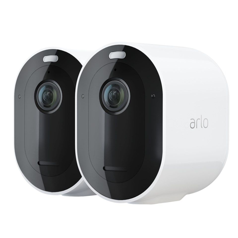 Arlo Pro 3 Overvåkingssystem - hvit med to kameraer
