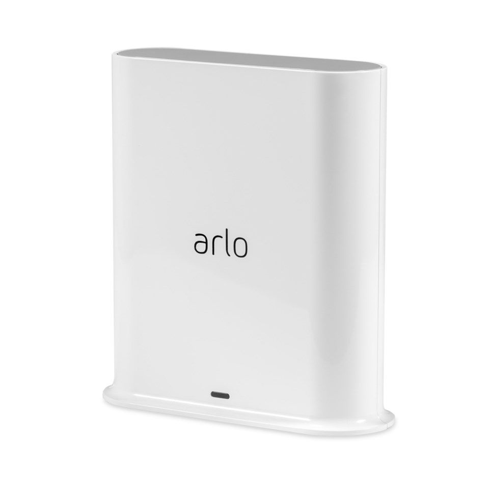 Arlo Pro 3 Overvåkingssystem - hvit med tre kameraer
