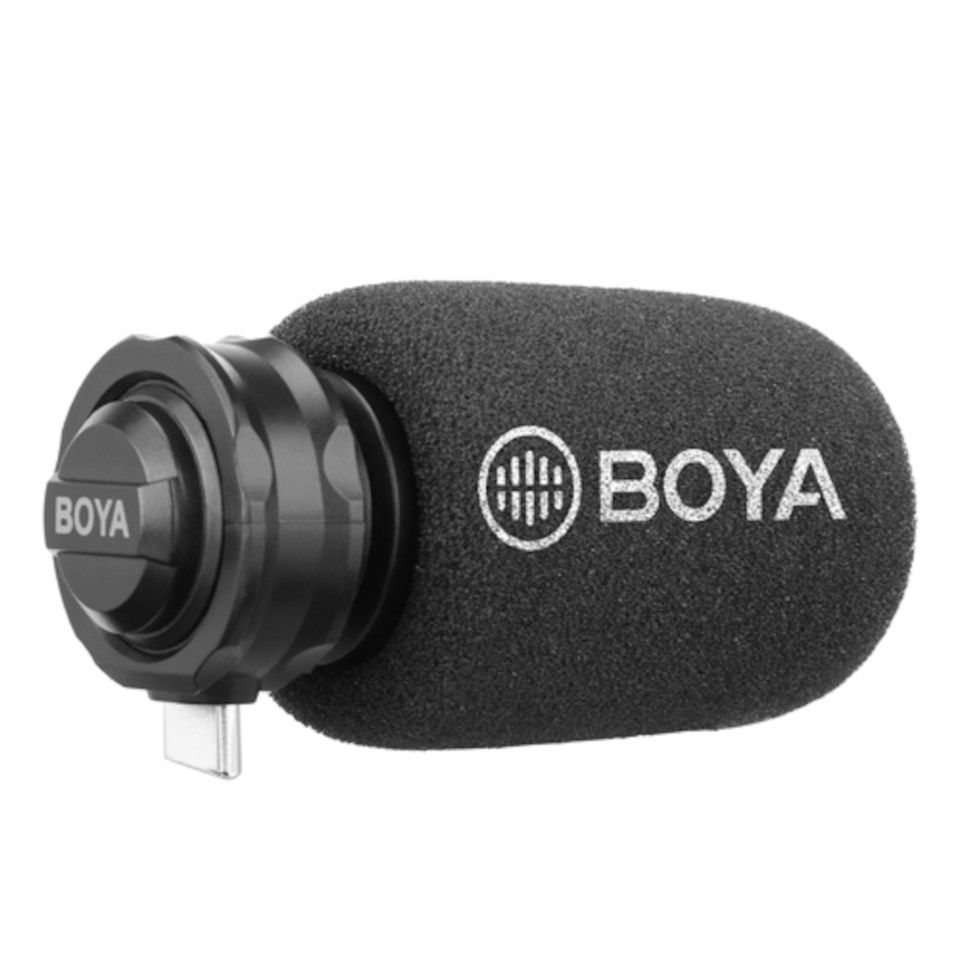 Boya BY-DM100 Videomikrofon for mobiler med USB-C