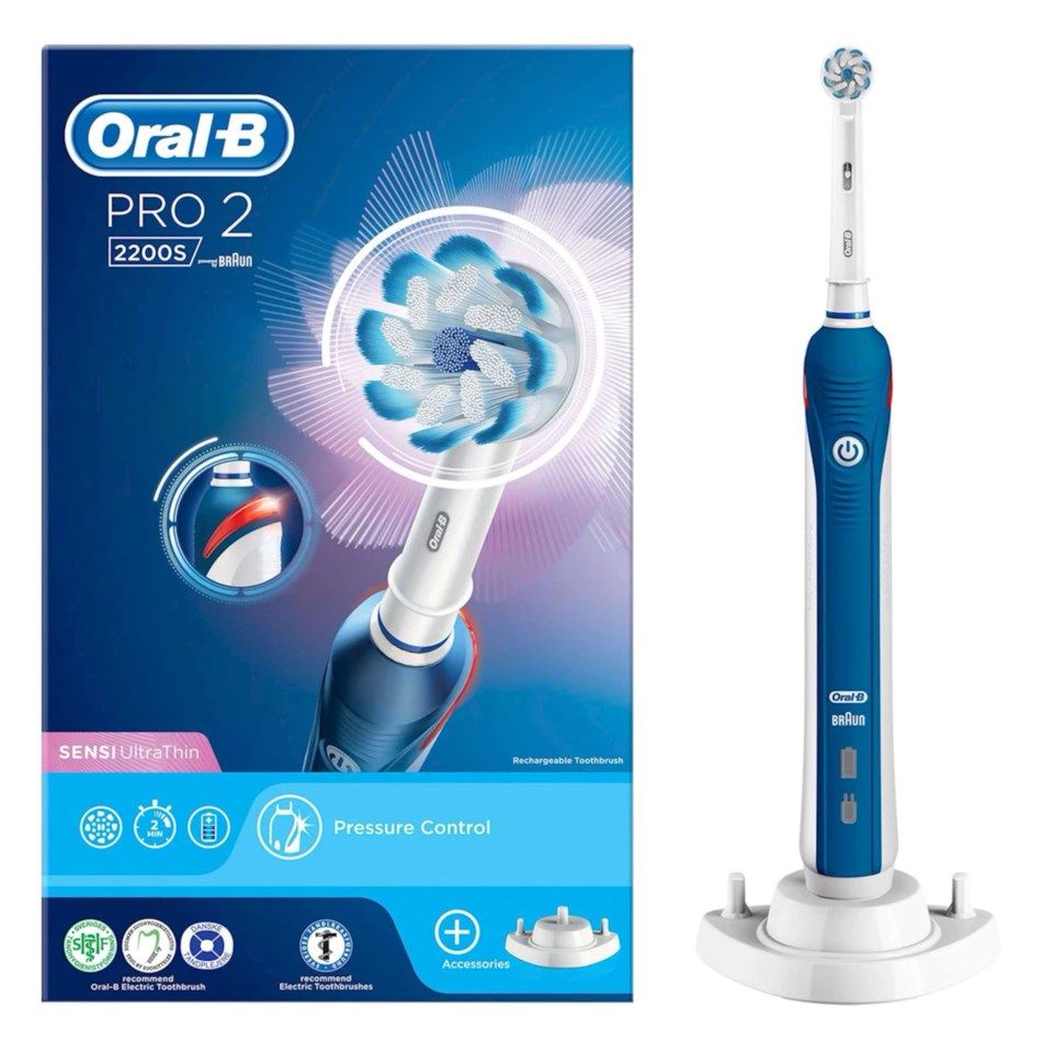 Oral-B Pro 2 2200S Elektrisk tannbørste