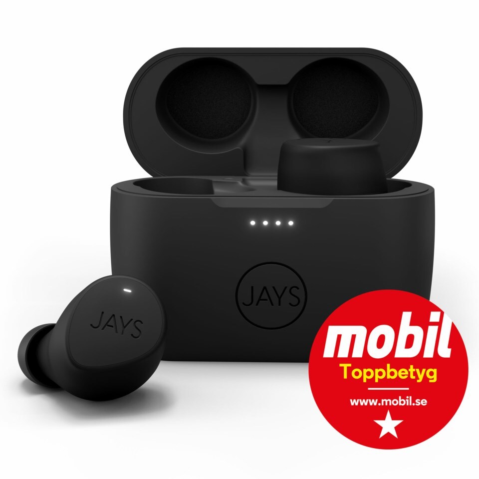 Jays m-Seven Trådløst headset Svart