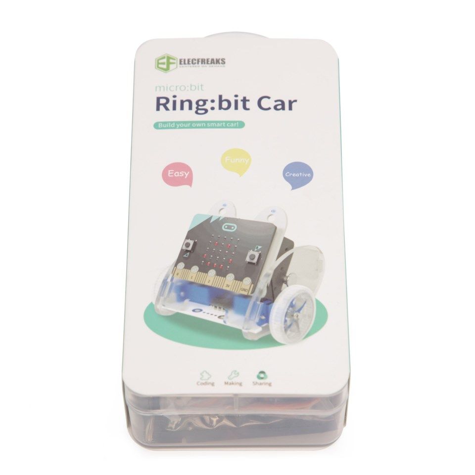 Micro:bit Ring:bit Car V2 Startpaket med robotbil