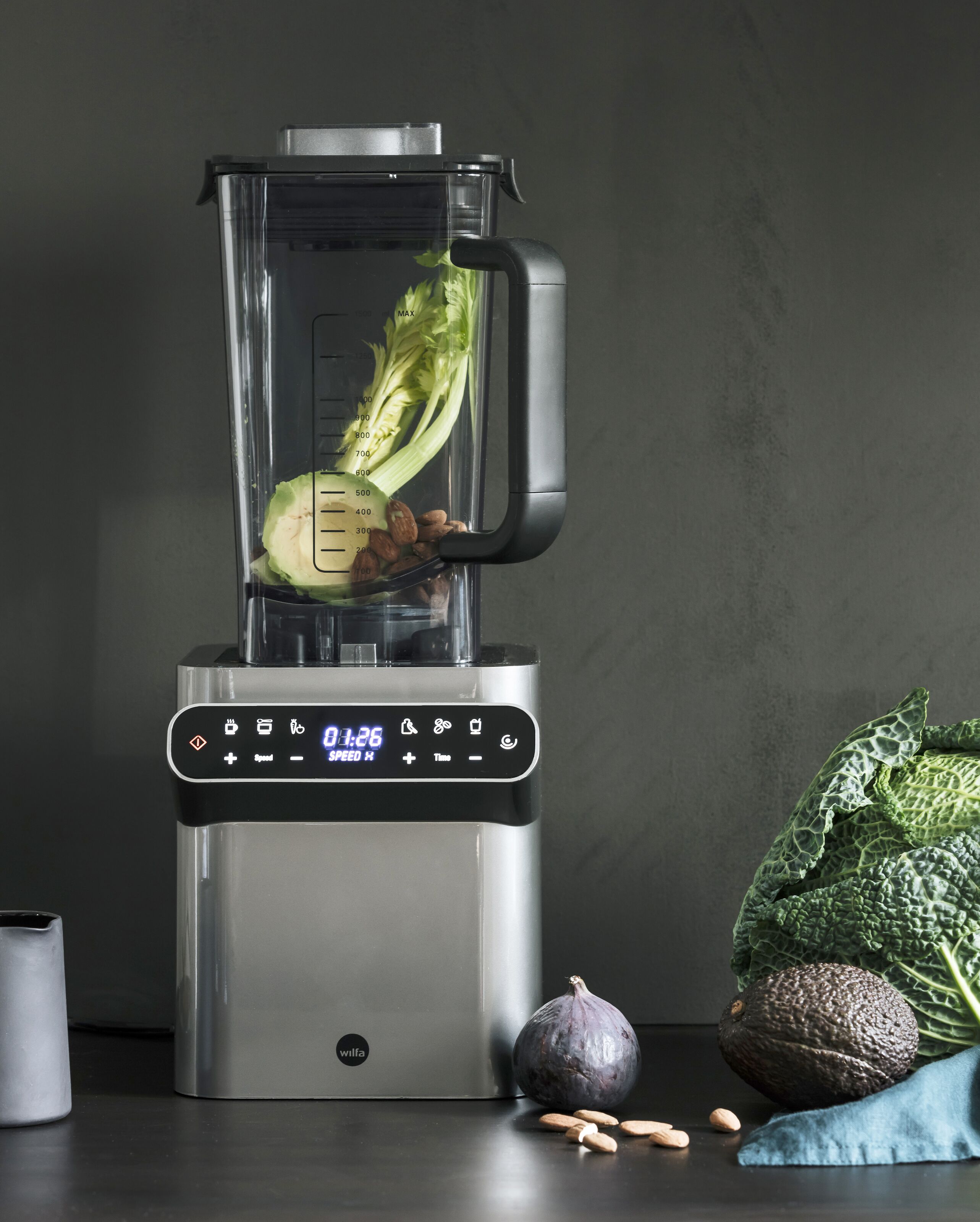 Wilfa Powerfuel Digital Blender med två behållare