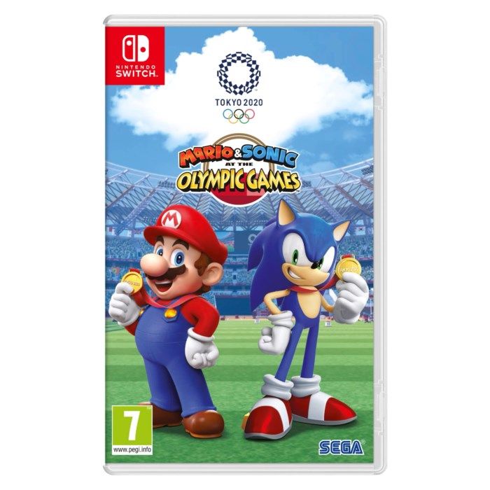 Nintendo Mario and Sonic at the Olympic Games Tokyo 2020