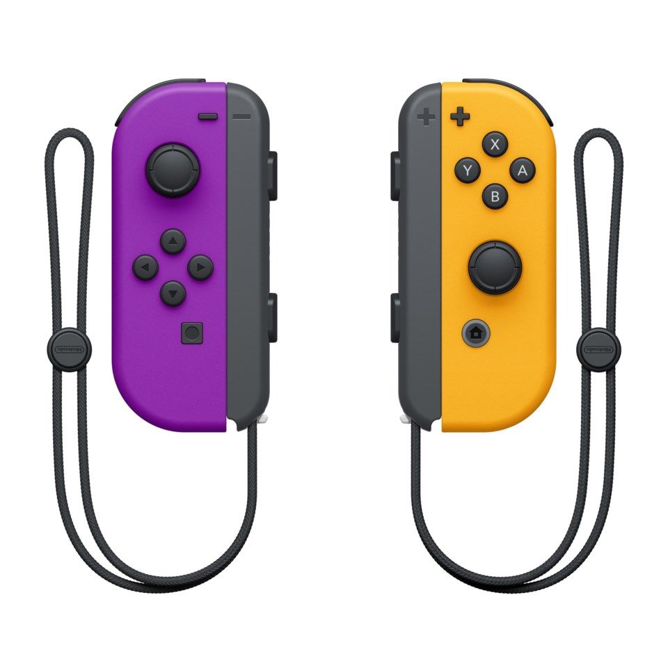 Nintendo Joy-Con Pair Håndkontroller Lila/orange