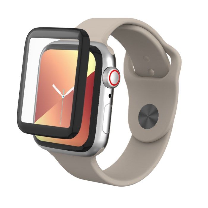 Invisible Shield Glass Fusion för Apple Watch 4/5/6 och SE, 40 mm