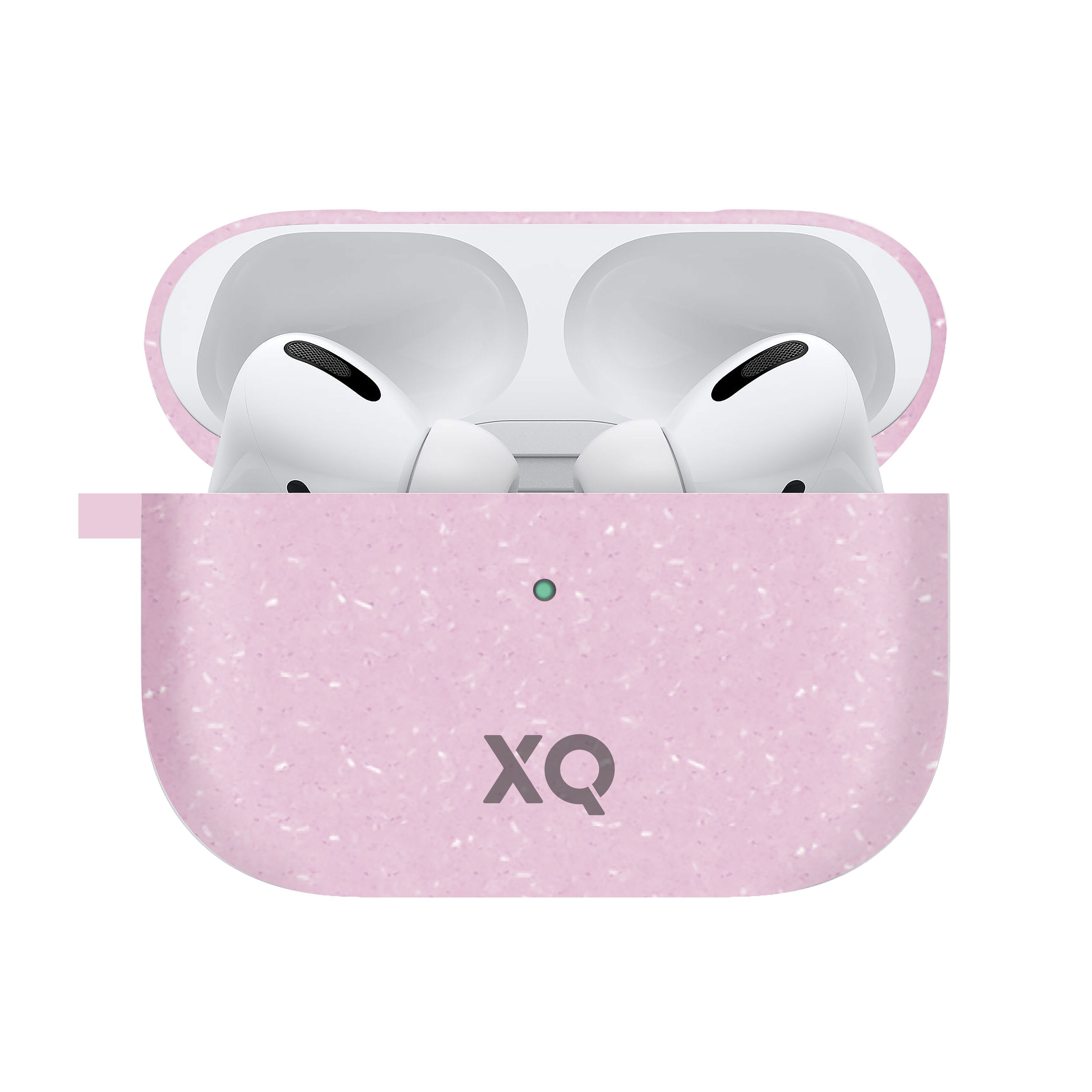 Xqisit Komposterbart fodral för AirPods Pro (Gen 1, 2019) Rosa
